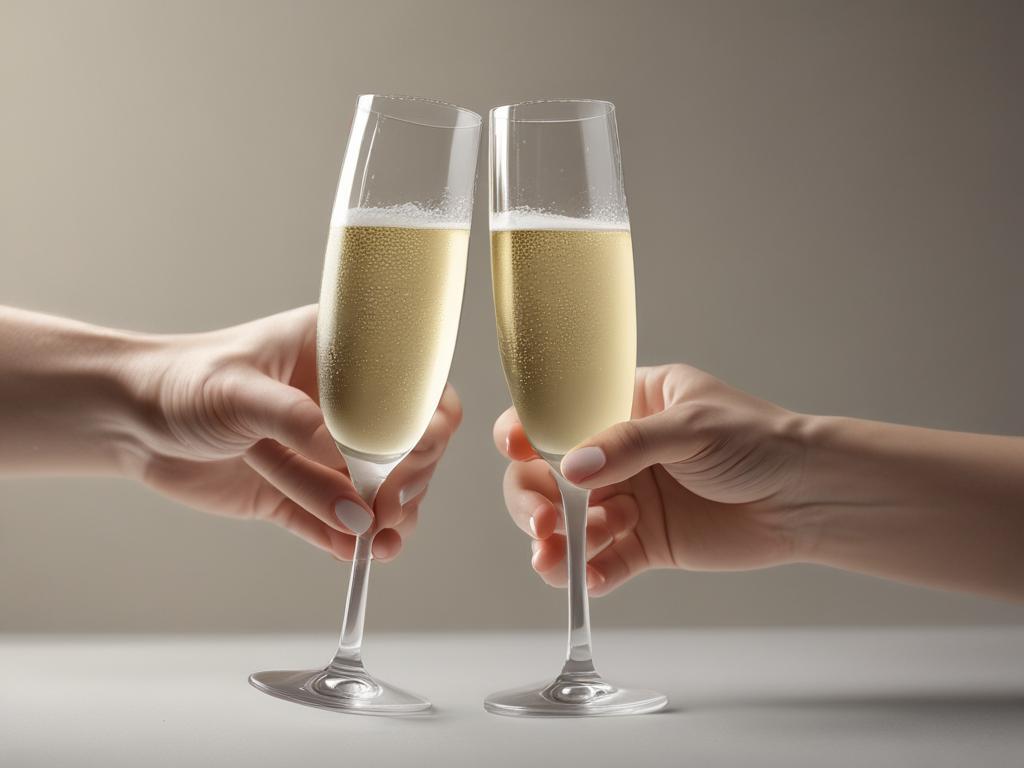 champagne toast, celebration drinks, elegant service