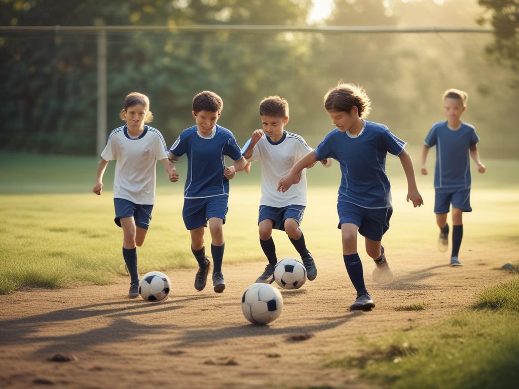 youth soccer, kids playing soccer, teamwork, fun, development