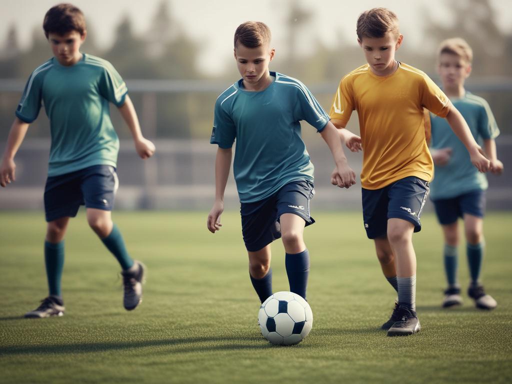 soccer training, young players, skill development