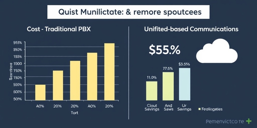 ROI calculator showing cost comparison between traditional and Dialpad systems