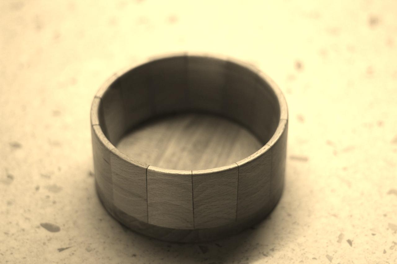 Turned Maple Bowl