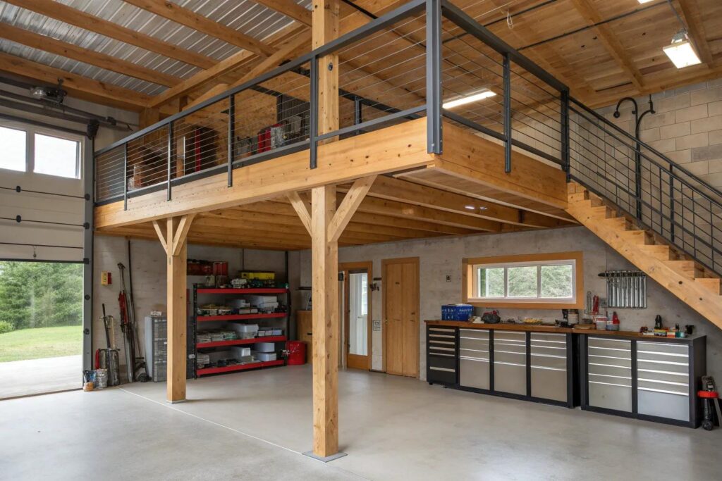 Wood Constructed Mezzanines