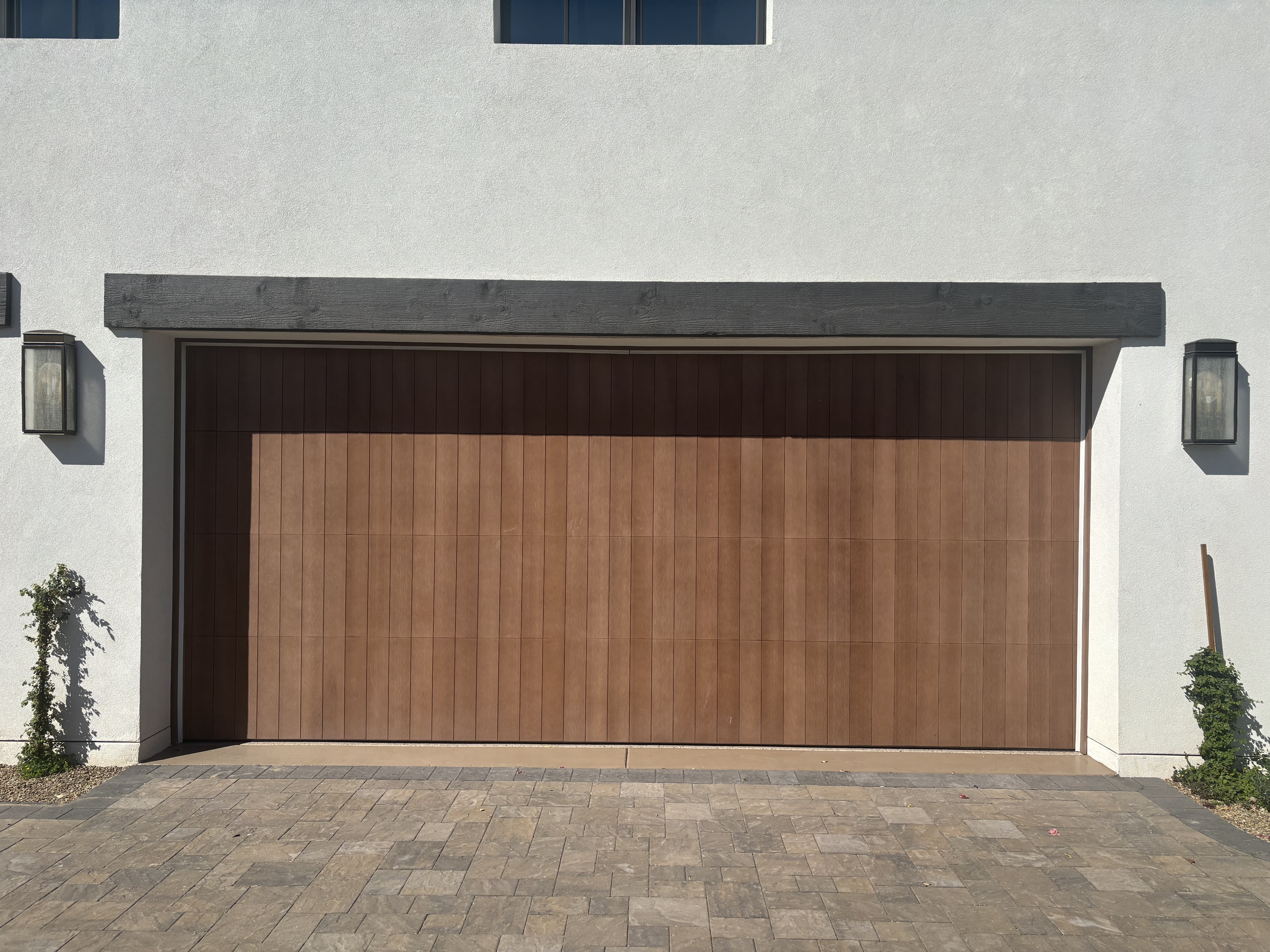 Custom Wood-Clad Doors