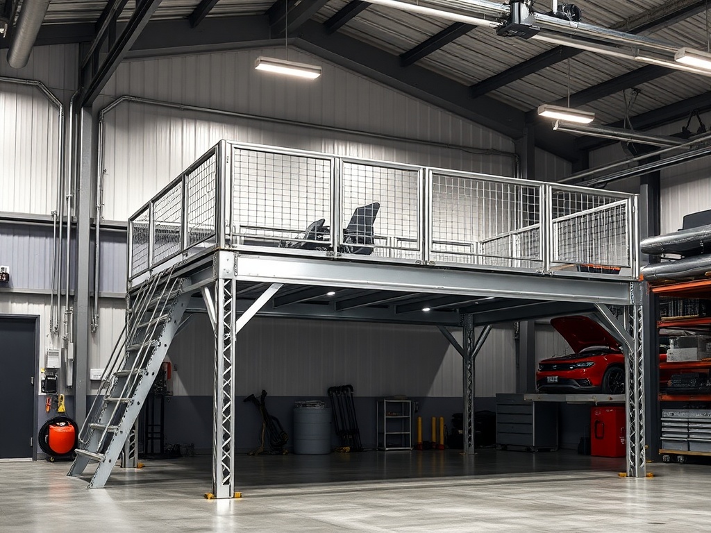 Steel Constructed Mezzanines