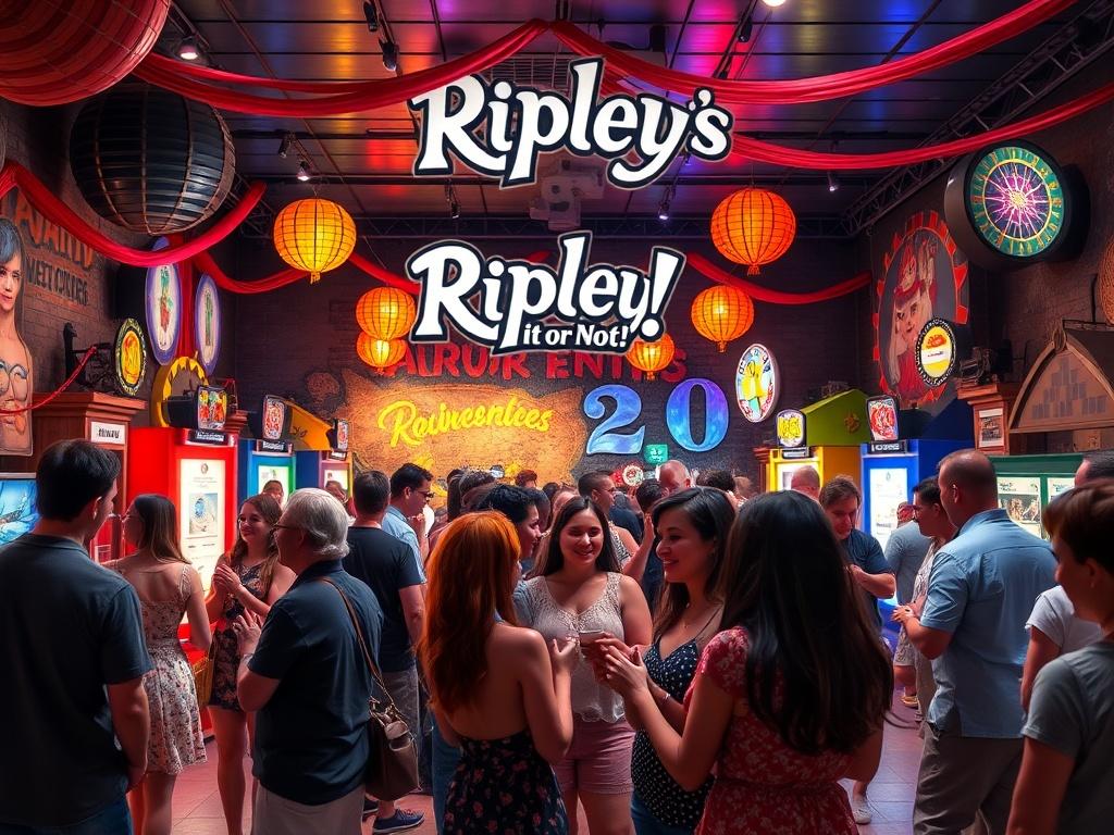 A vibrant special event scene at Ripley's Believe it or