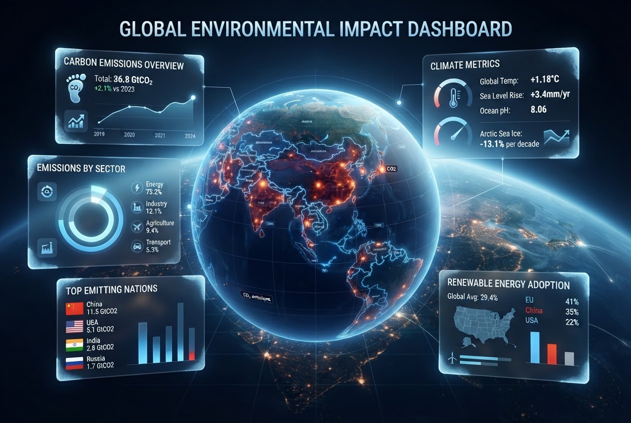 Environmental Impact Dashboards
