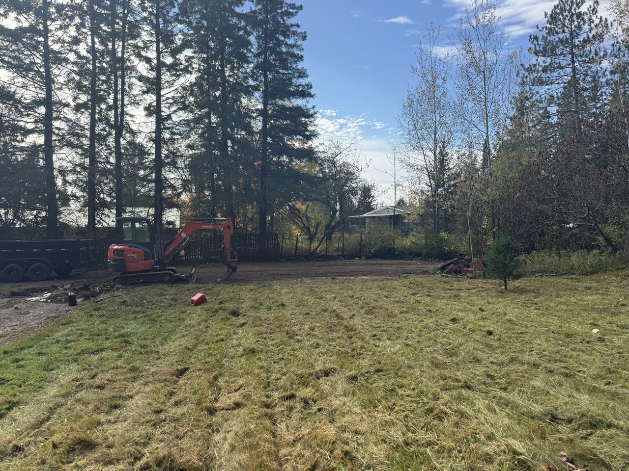 Property grading and preparation