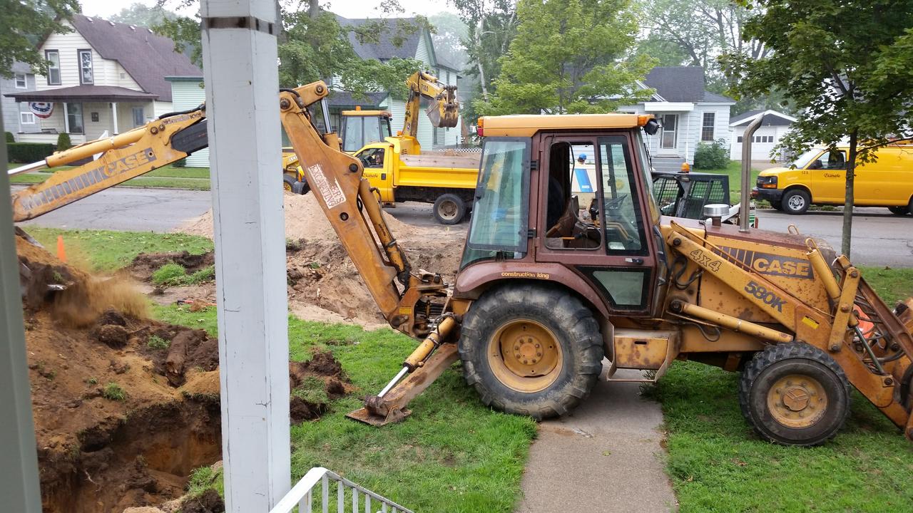 Property grading and preparation