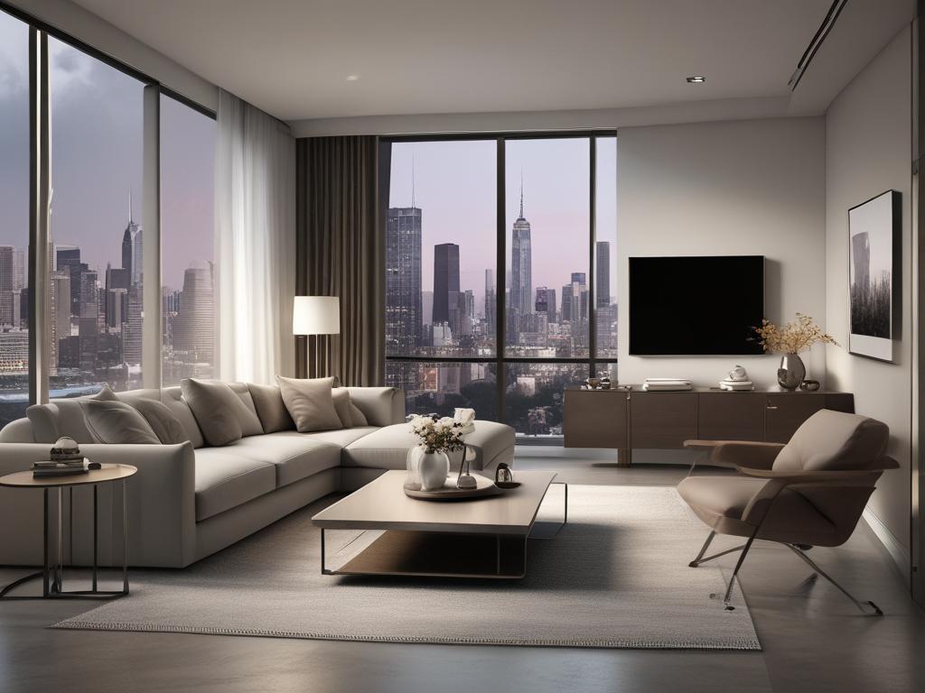 luxury, 1-bedroom, skyline, modern design, urban living