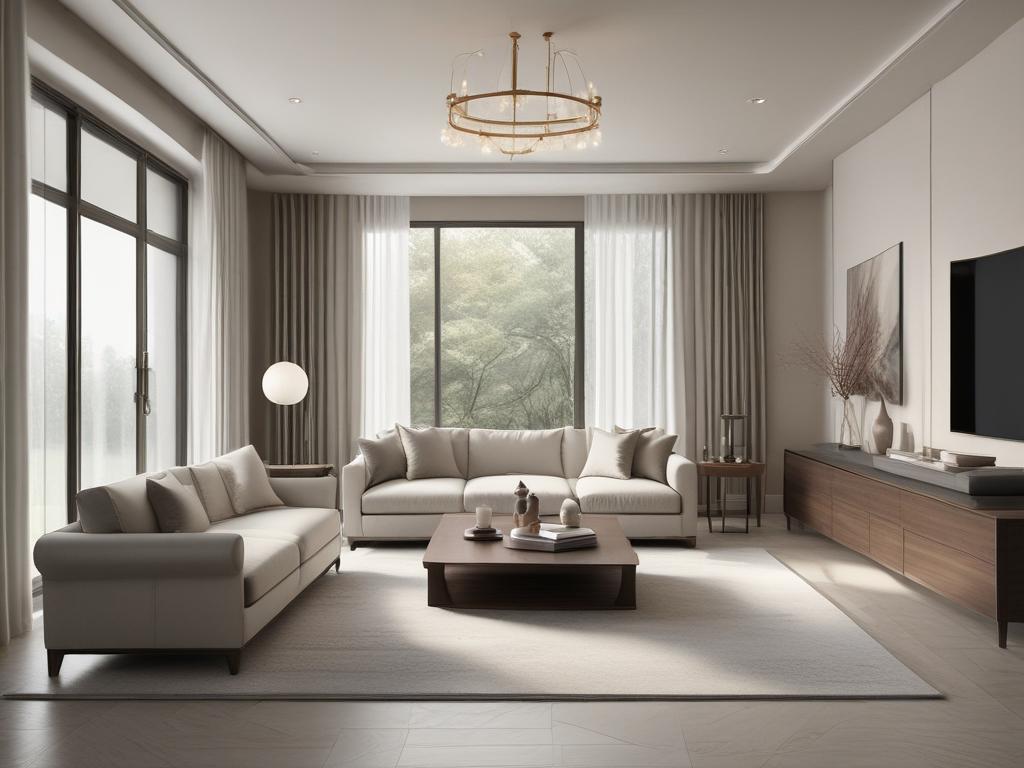 elegant, 3-bedroom, family suite, luxury living, modern design