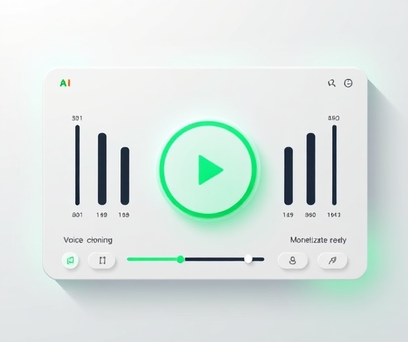 AI Music Generator Interface