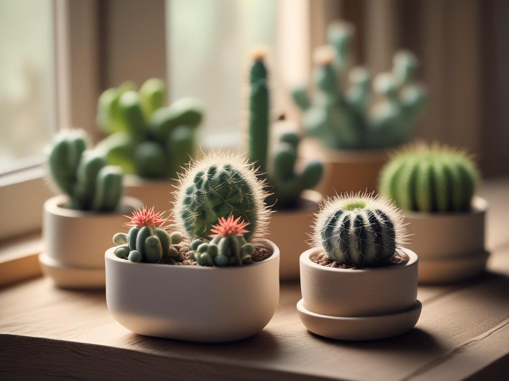 high resolution of the Comforting Cactus Kit featuring various cacti