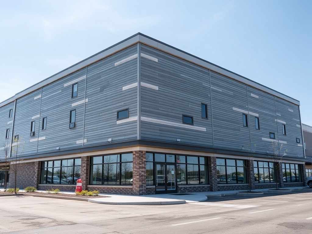Commercial Building Siding