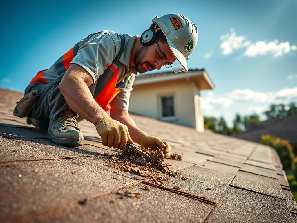 A close up shot of a technician performing regular maintenance