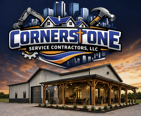 Cornerstone Service Contractors Logo Header