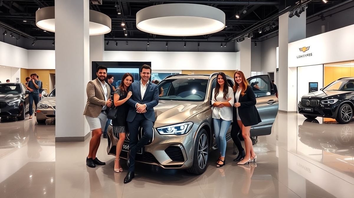 Dealership event with photo booth