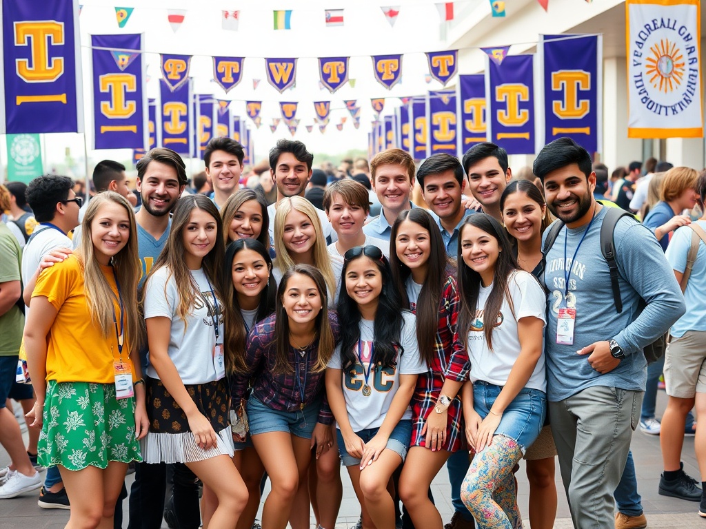 Greek fraternity and sorority students united for philanthropy and charitable giving at THON