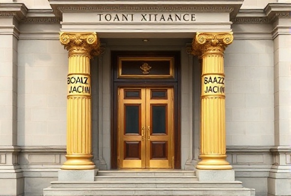 Masonic pillars symbol