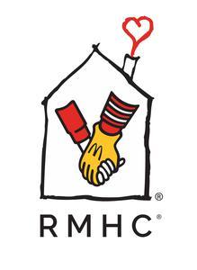 Professional Ronald McDonald House emblem with charity care imagery