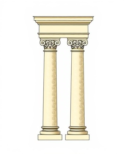 Tuscan Order architectural column