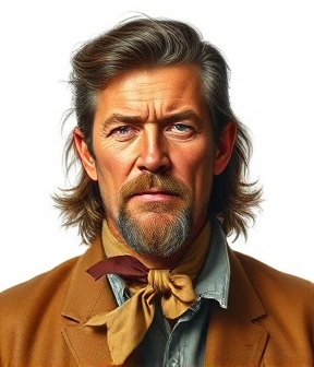 Davy Crockett portrait