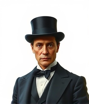 Harry Houdini portrait