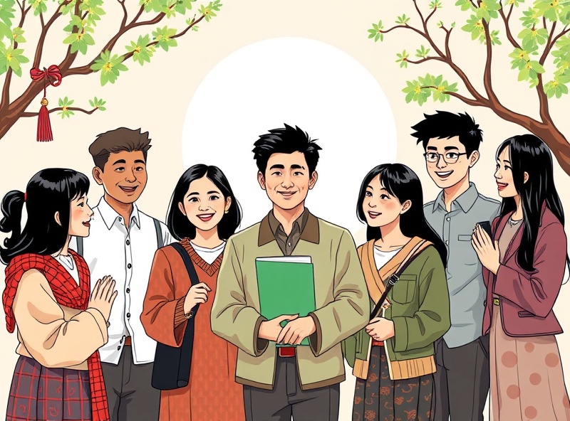 Alpha Psi Lambda members celebrating Pan-Asian solidarity and cultural heritage in leadership