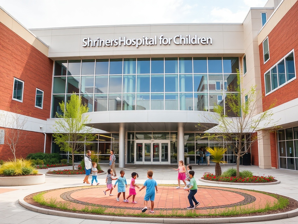 Shriners Hospital for Children facility with welcoming healing environment
