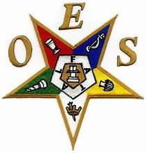 Professional Order of the Eastern Star emblem with five-pointed star and mystical symbolism