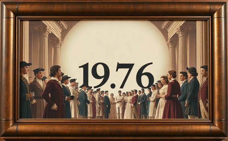 Historical Greek letter fraternity founding scene from 1776 with academic atmosphere