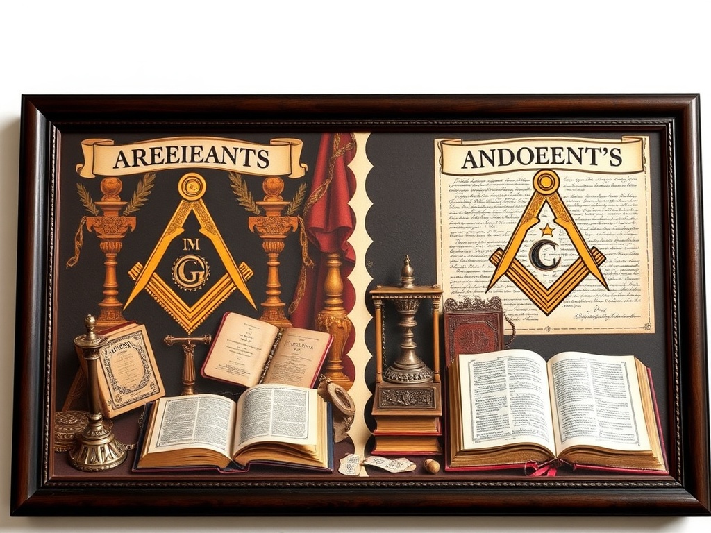 Conflict between Ancients and Moderns freemasonry traditions