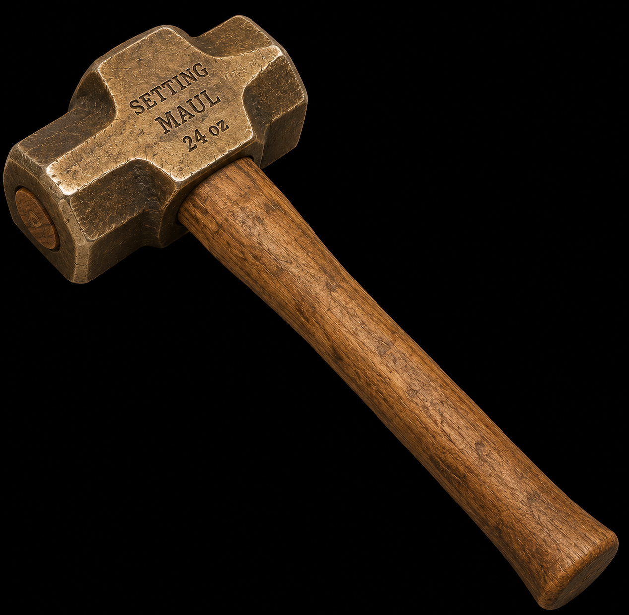 Setting maul, a traditional Masonic working tool