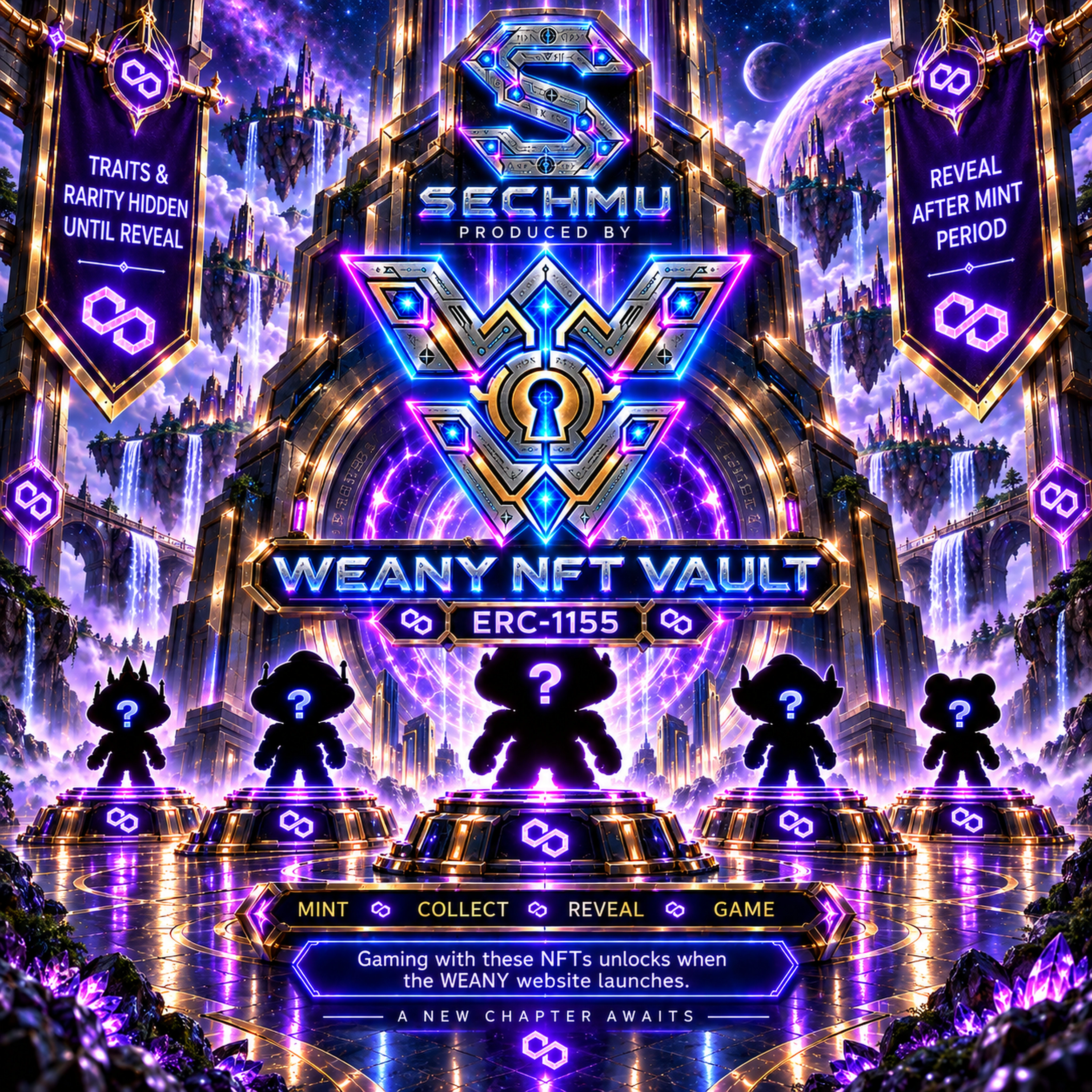 WEANY VAULT - 8,888 Unique Cyber-Alien NFTs