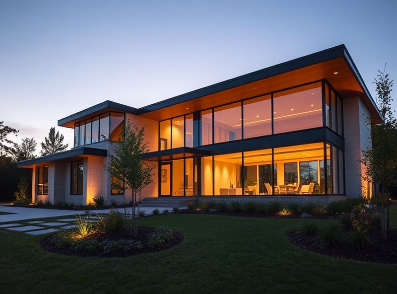 Modern contemporary custom home