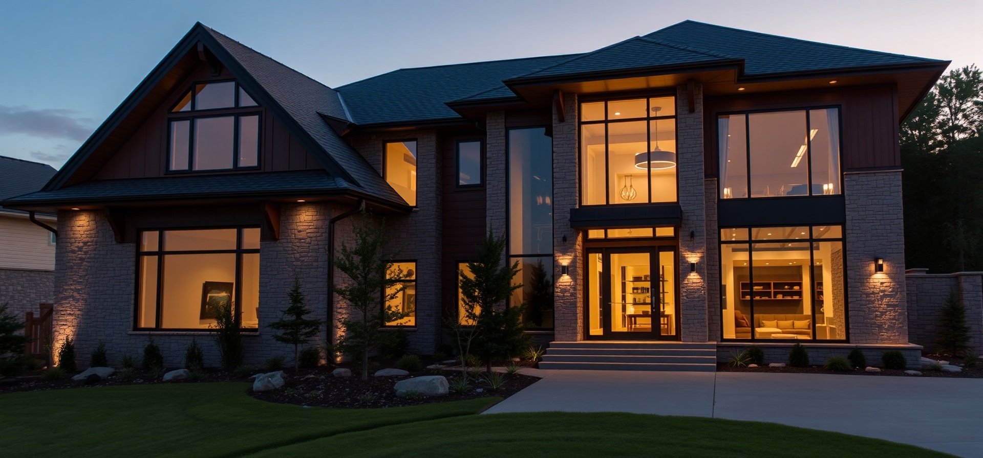 Luxury custom home