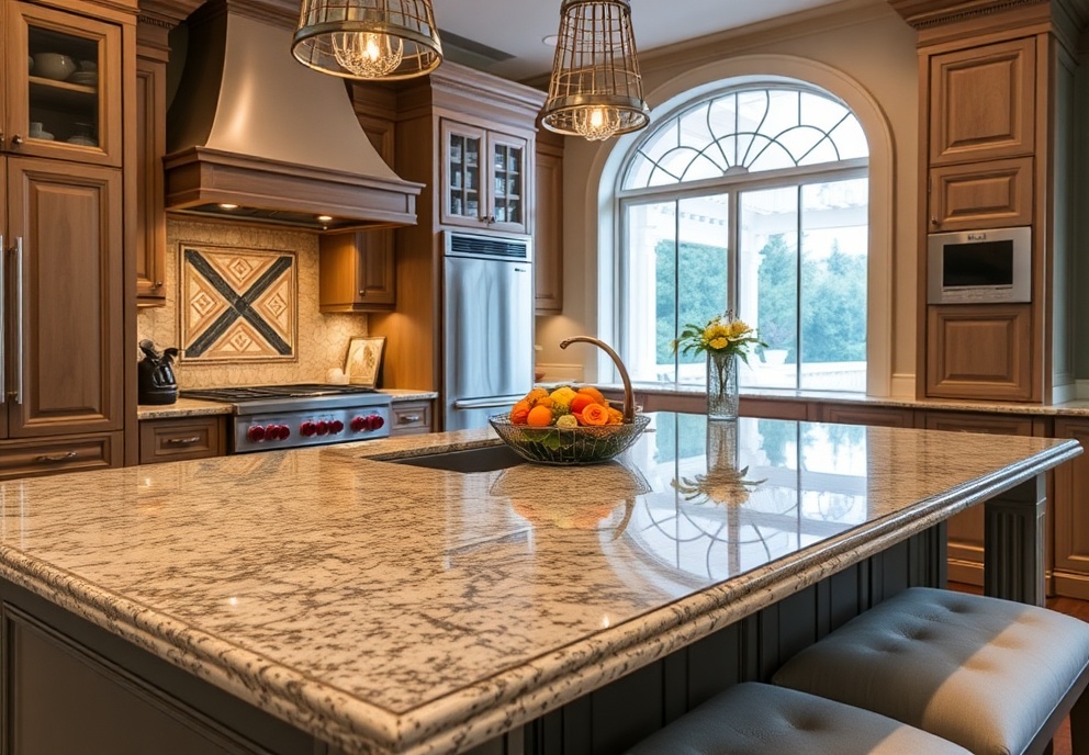 Luxury custom home kitchen