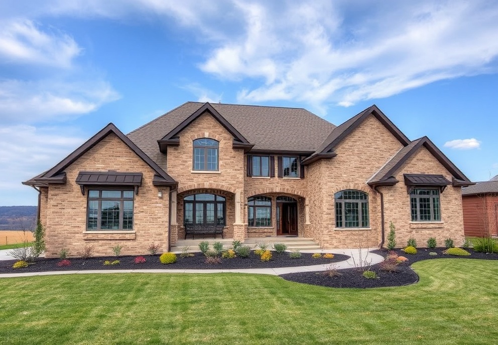 Custom home in Grain Valley Missouri