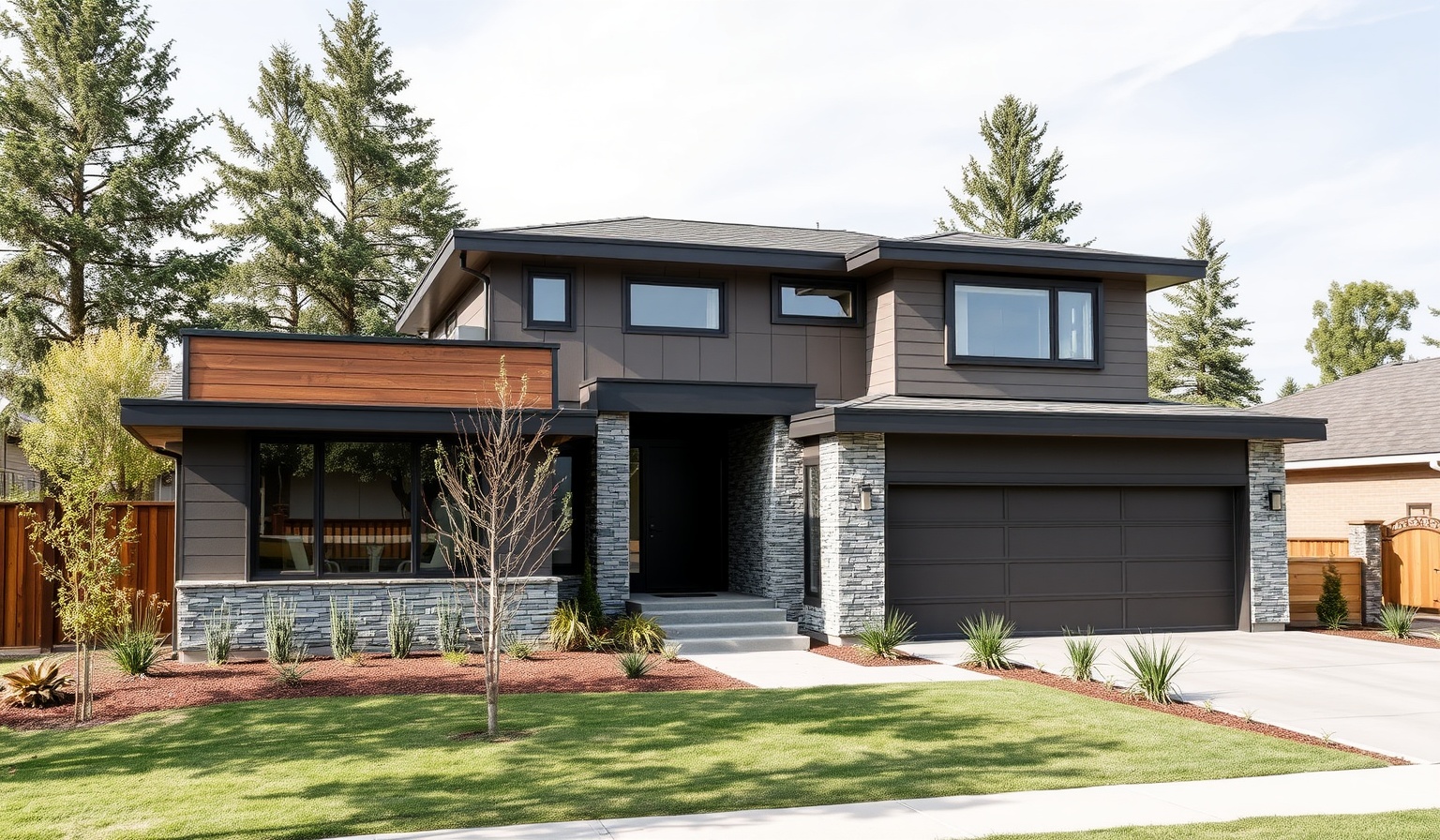 Modern residential home design