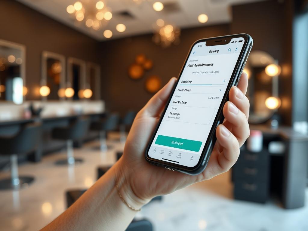 A close up shot of a smartphone displaying a user