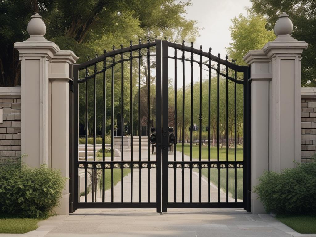 custom gates, entrance design, stylish gates