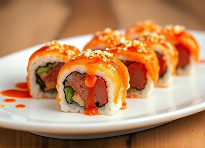 Spicy tuna rolls