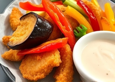 Vegetarian fried tempura