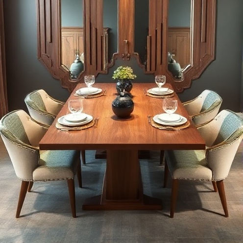 Elegant Dining Table Set