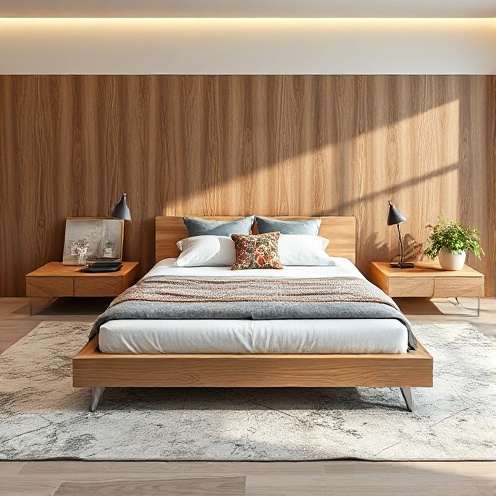 Contemporary Platform Bed