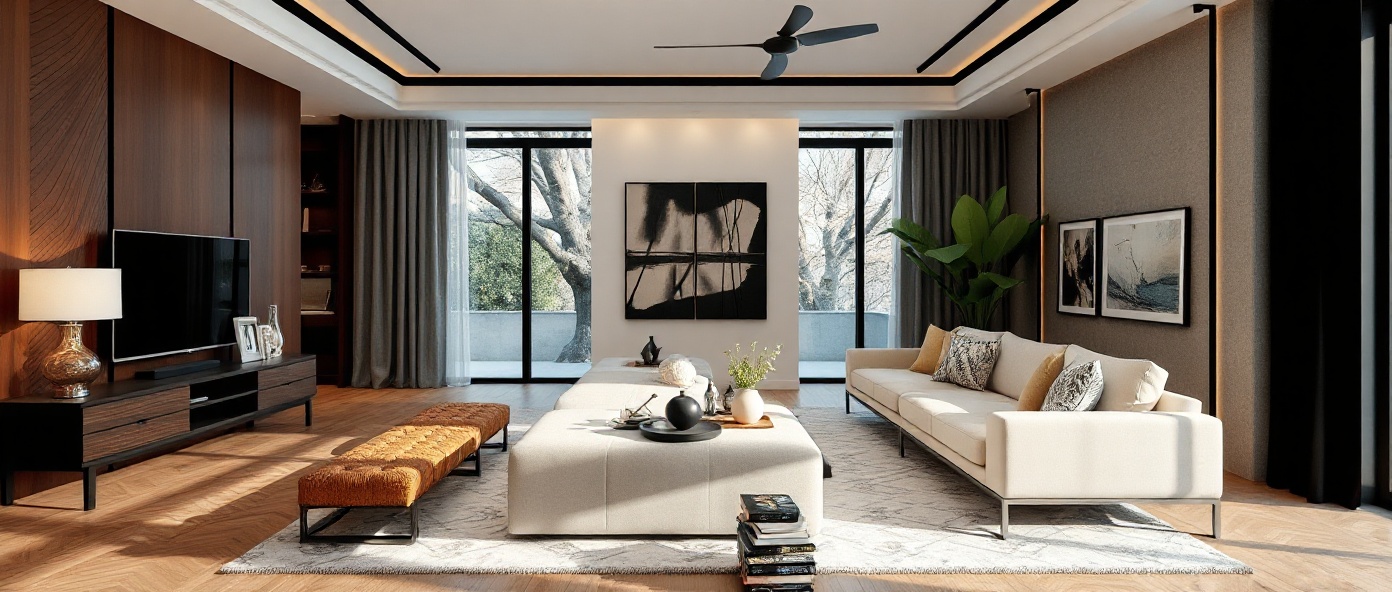 Premium living room with elegant furniture