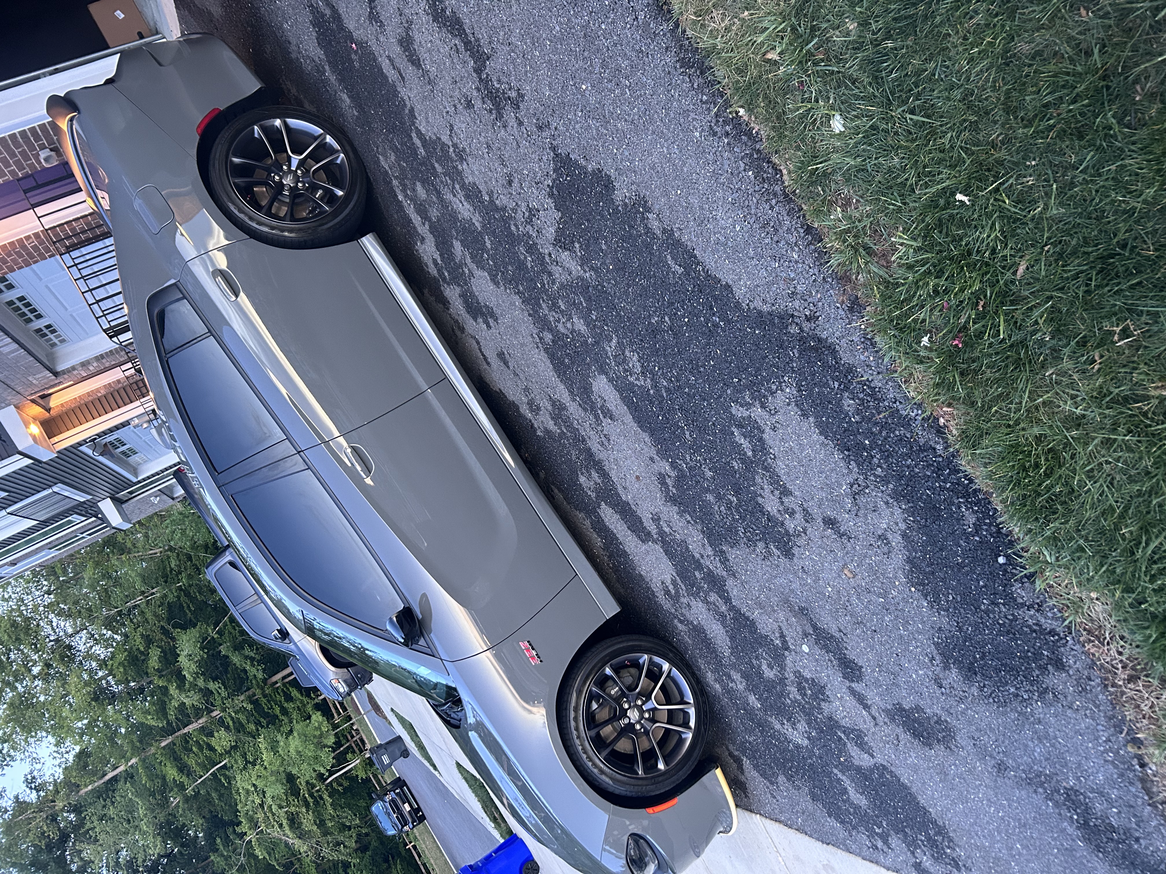 Completed car detailing work
