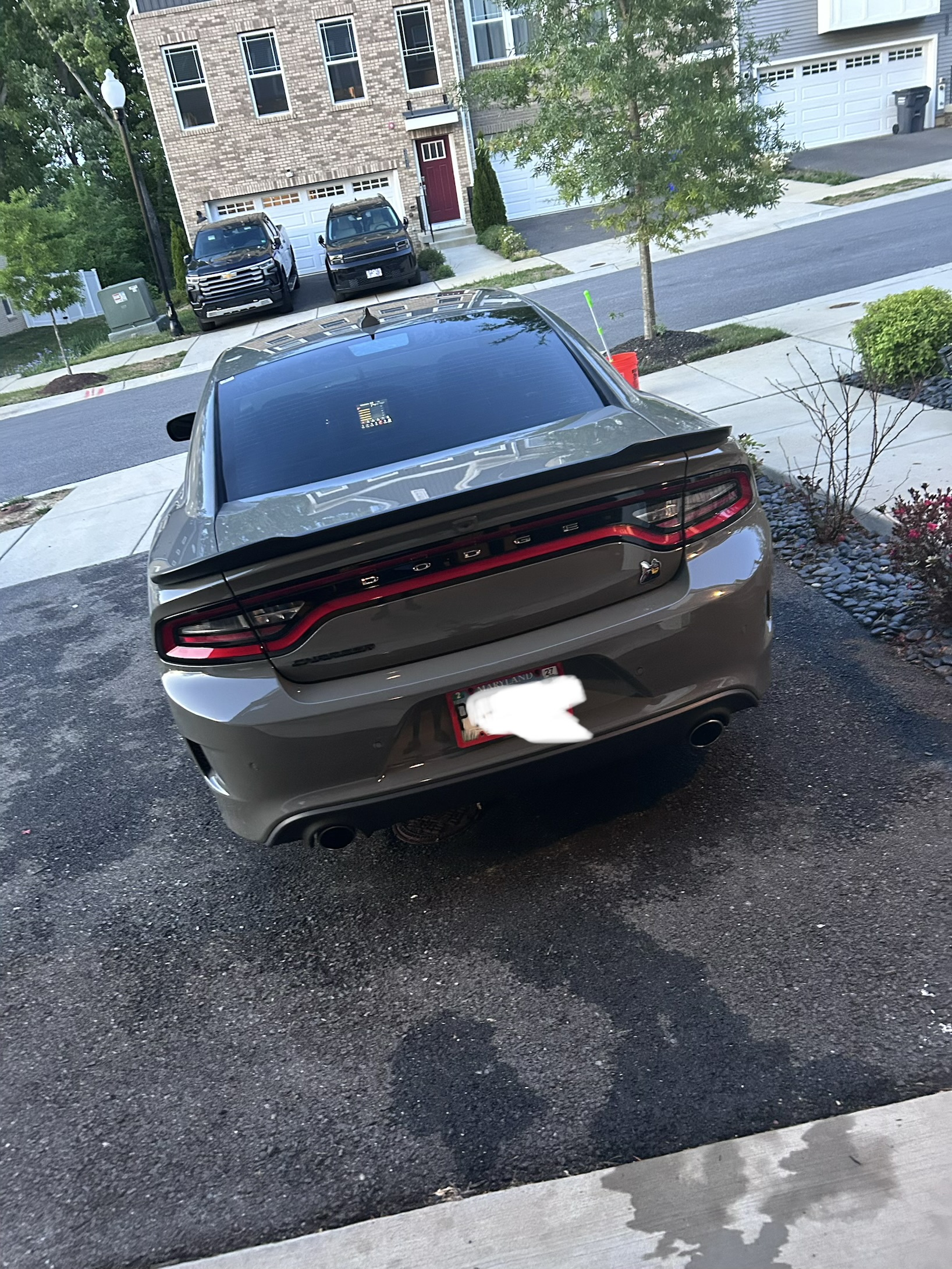 Completed car detailing work
