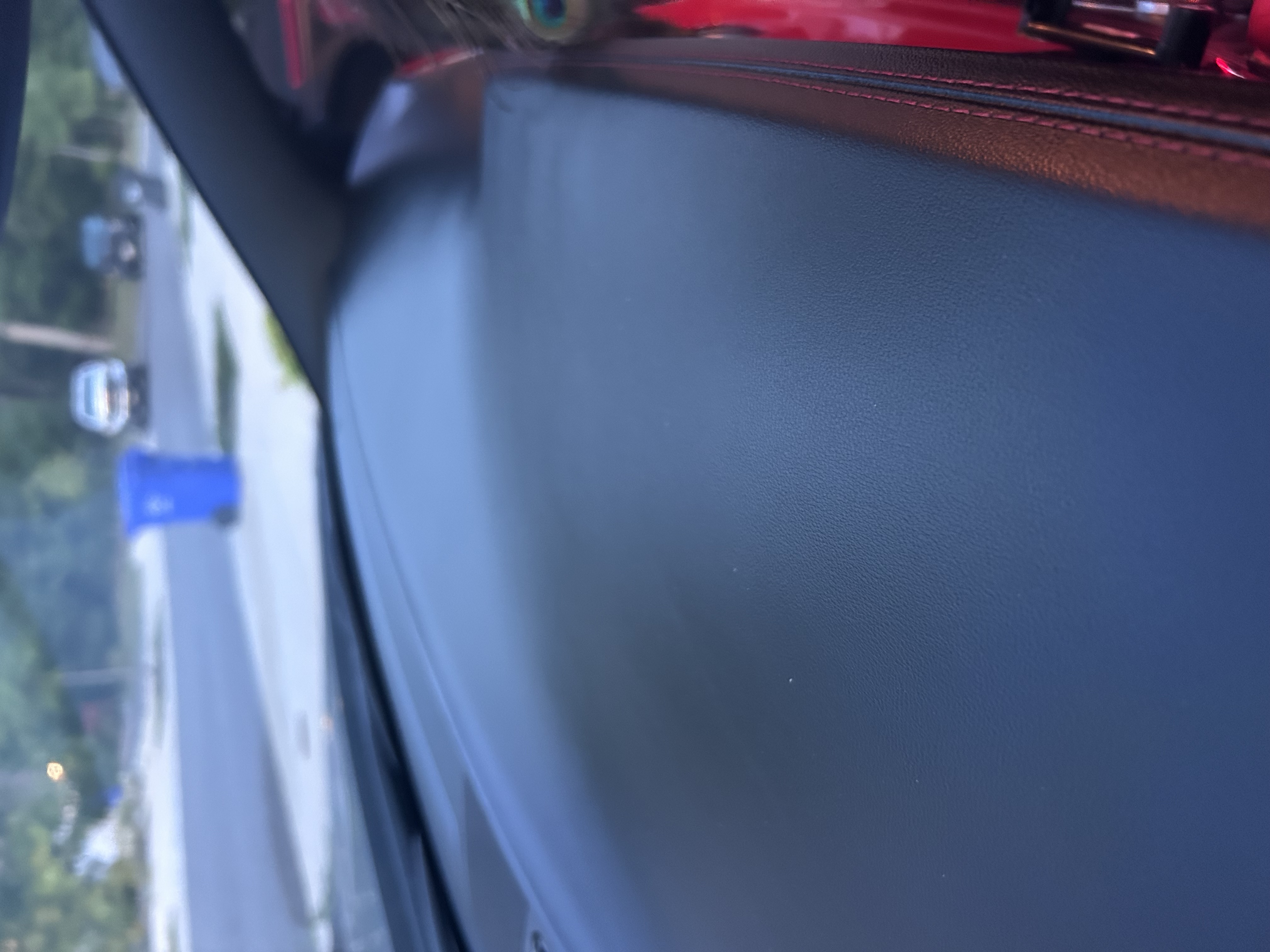 Completed car detailing work