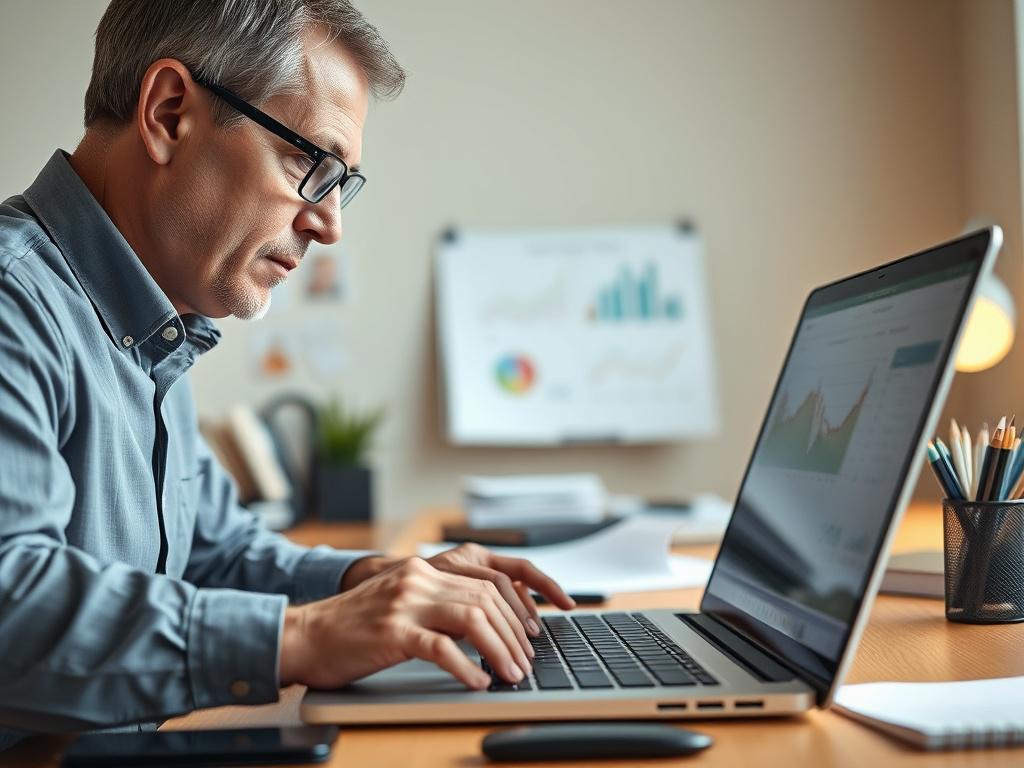 A man performing essential business consulting services in Denver, CO