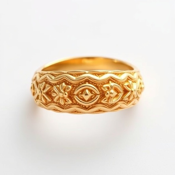 18k Solid Gold Ring